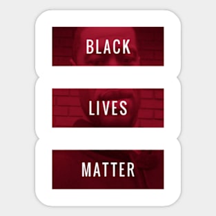 Black lives matter Sticker